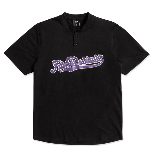 Harlan Baseball Henley Black