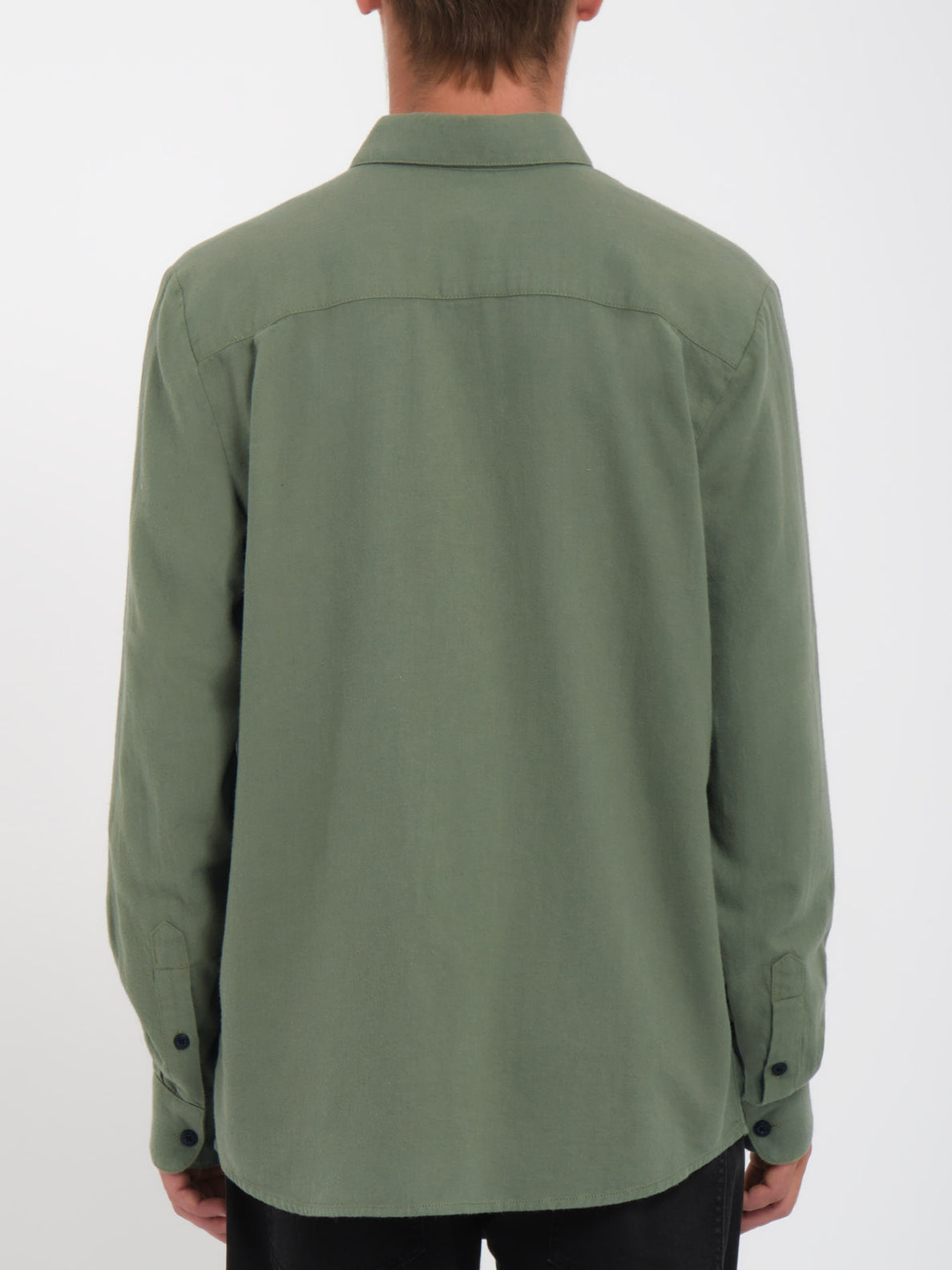 Caden Solid L/S Shirt Agave