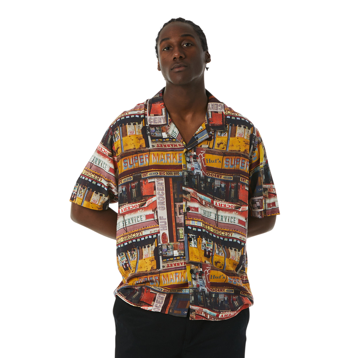 Corner Store S/S Resort Shirt Multi