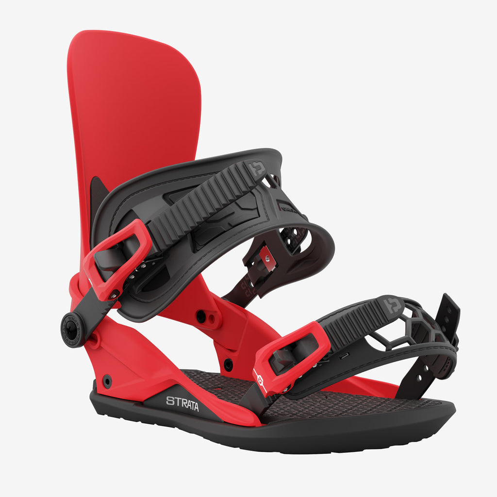 Strata Snowboard Binding 2024 Red