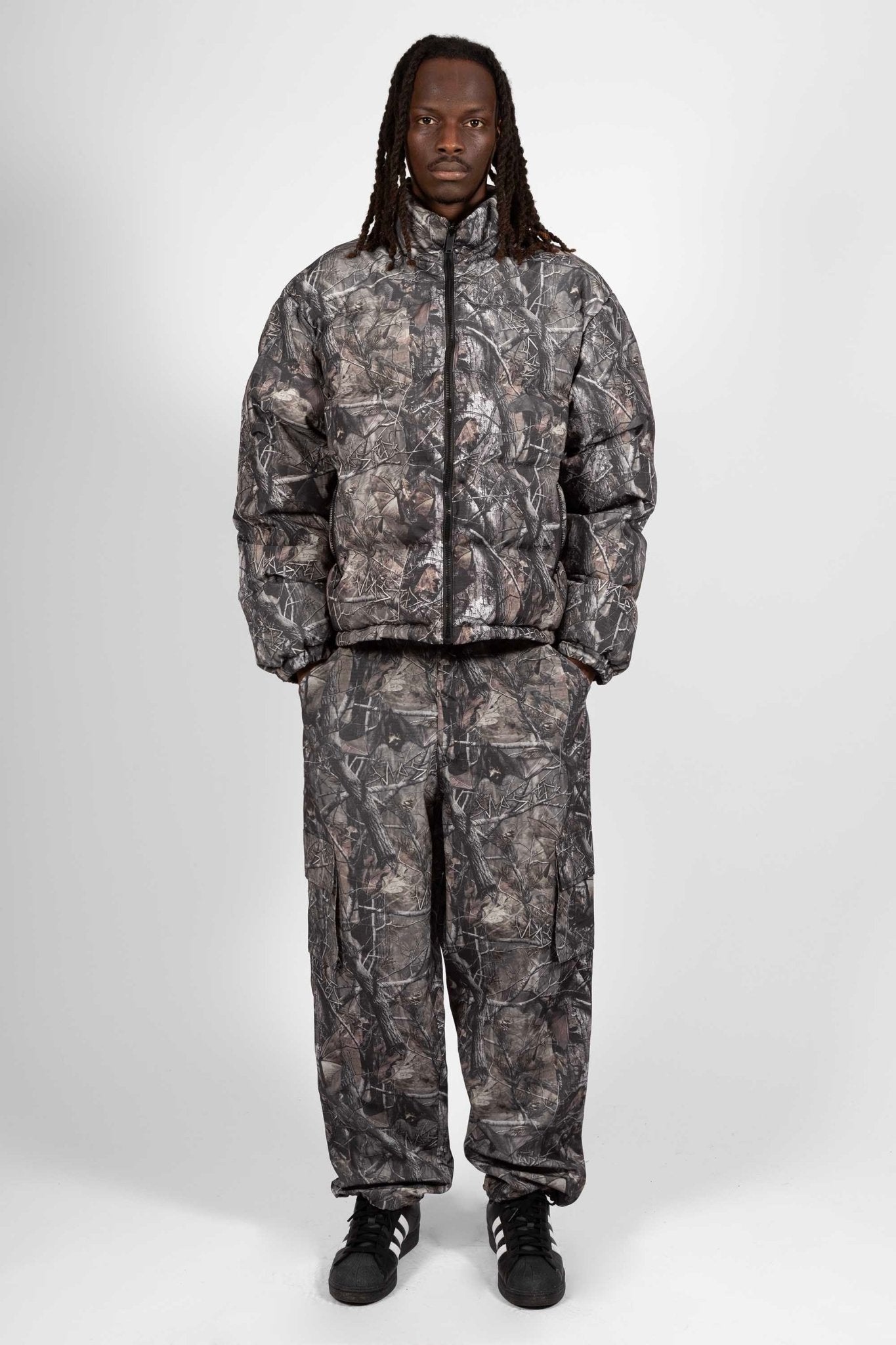 Puffer Hood Reverse Taïga Black/Camo