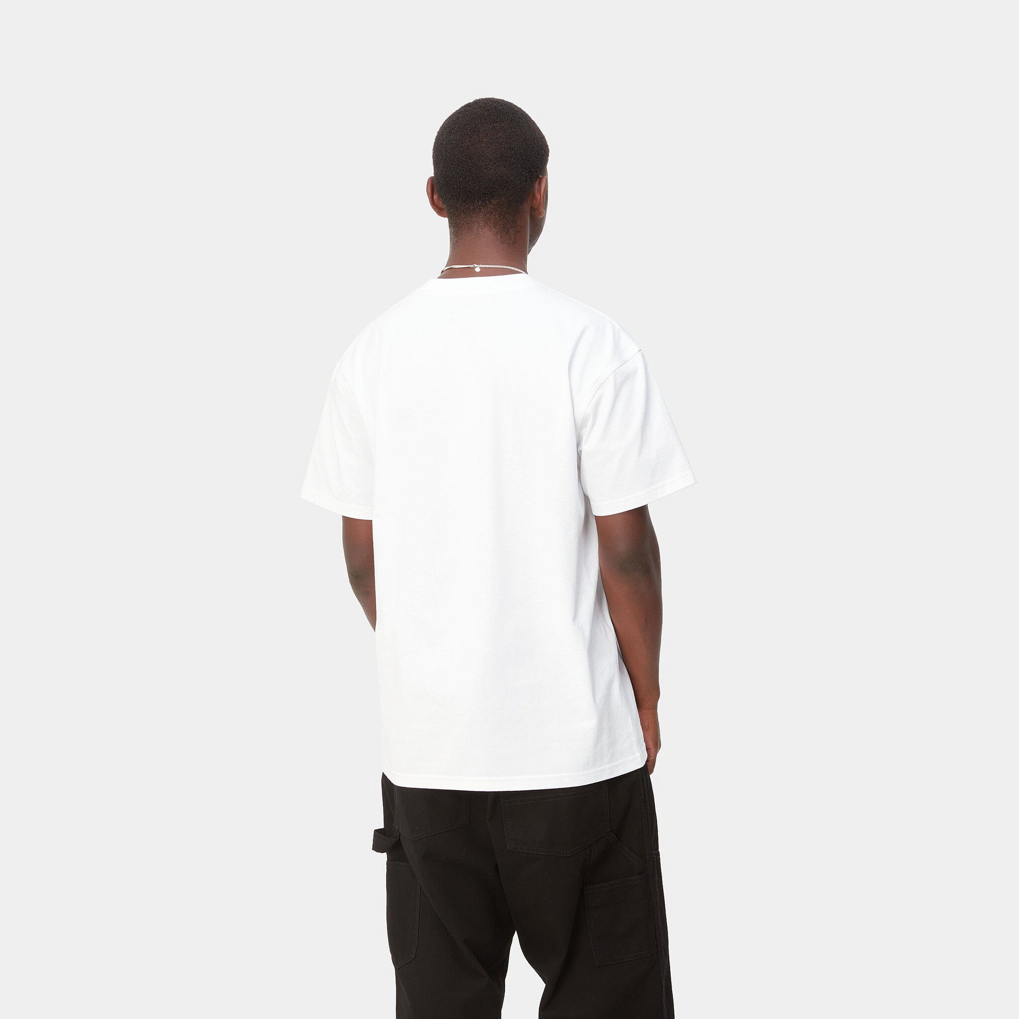 American Script S/S T-Shirt White