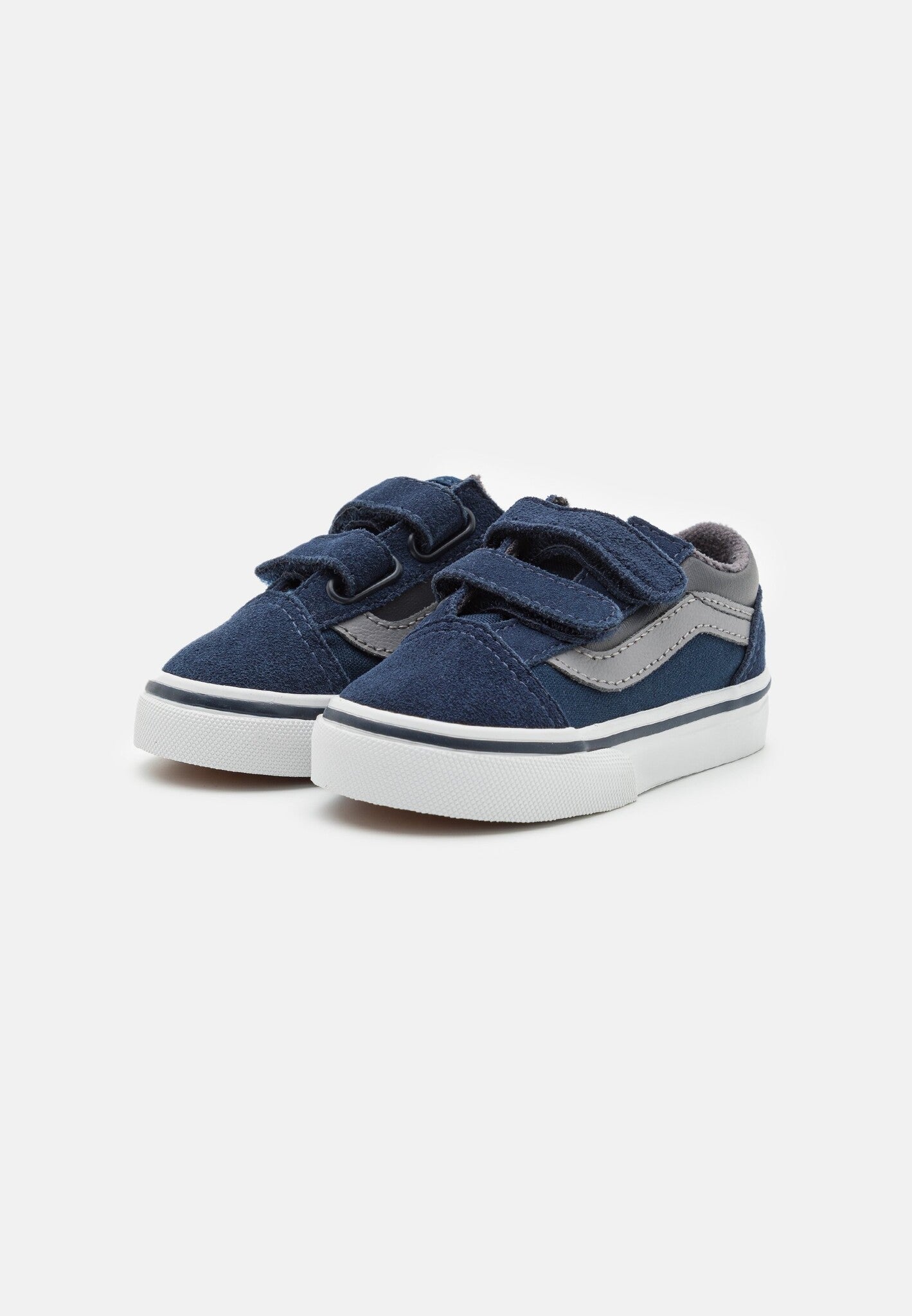 Toddler Old Skool V Shoes Tonal Block Navy/Grey