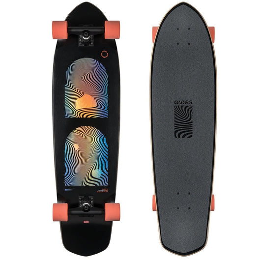 Blazer XL 36" Longboard Black/Orange