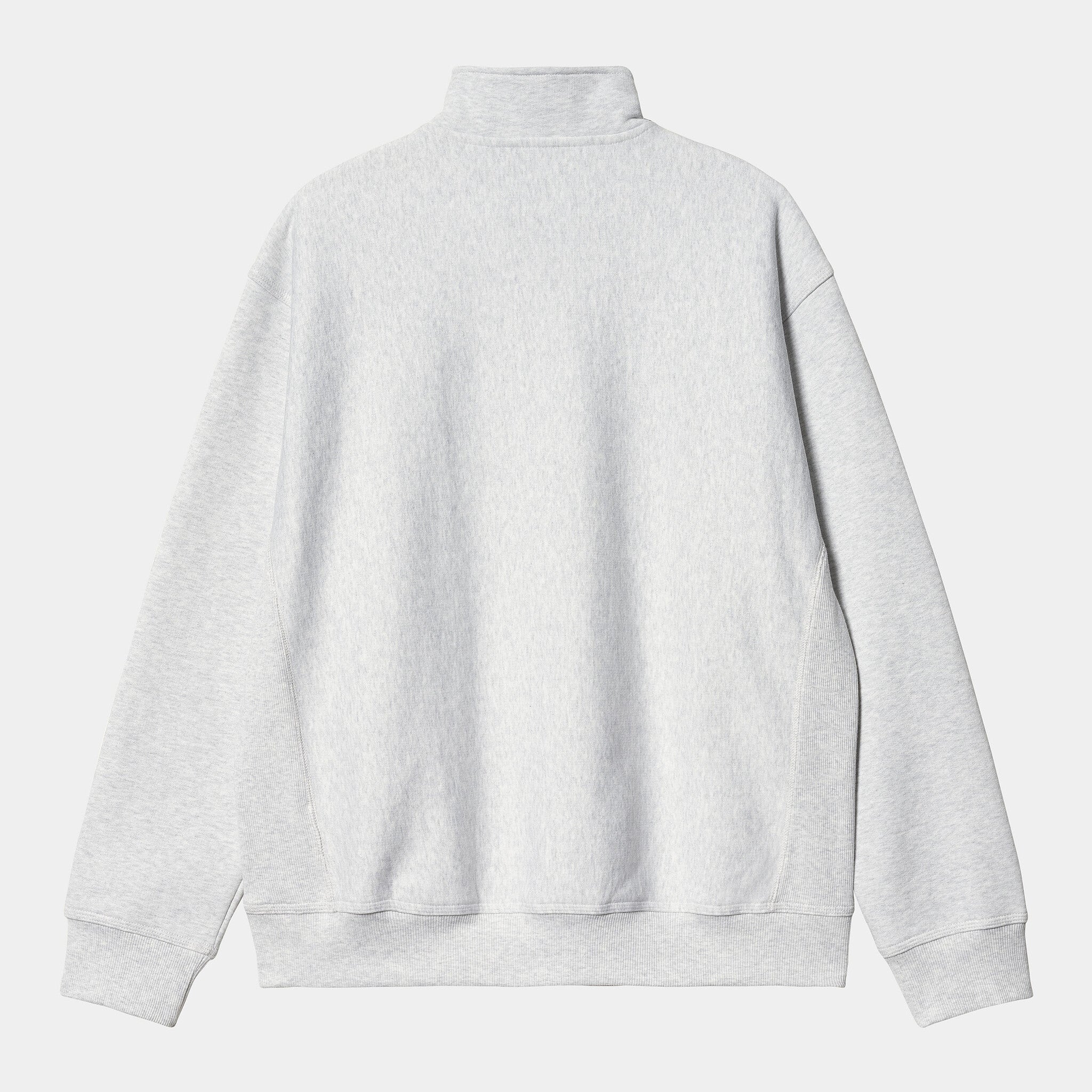 Half Zip American Script Sweatshirt Ash Heather