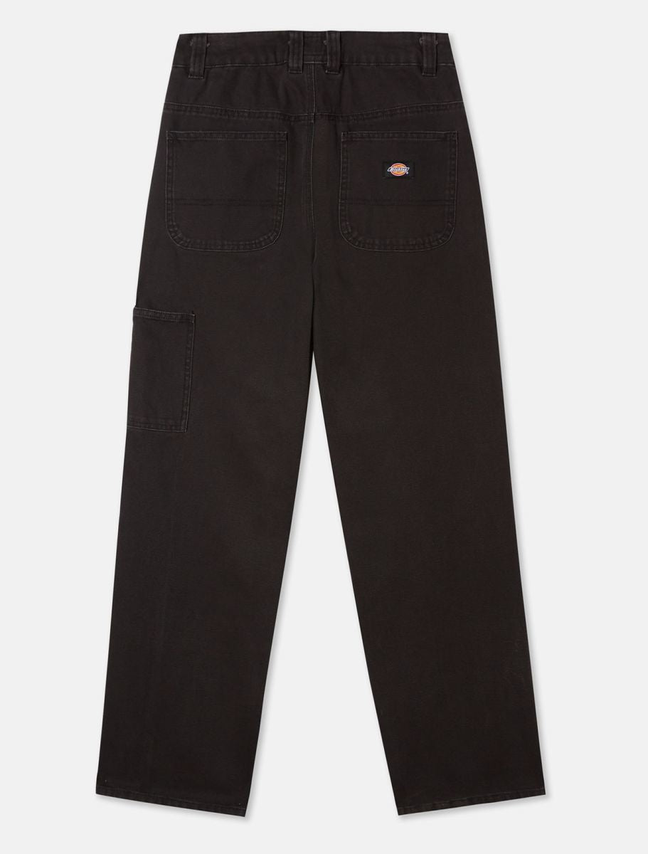 Women Duck Canvas Carpenter Pant SW Black