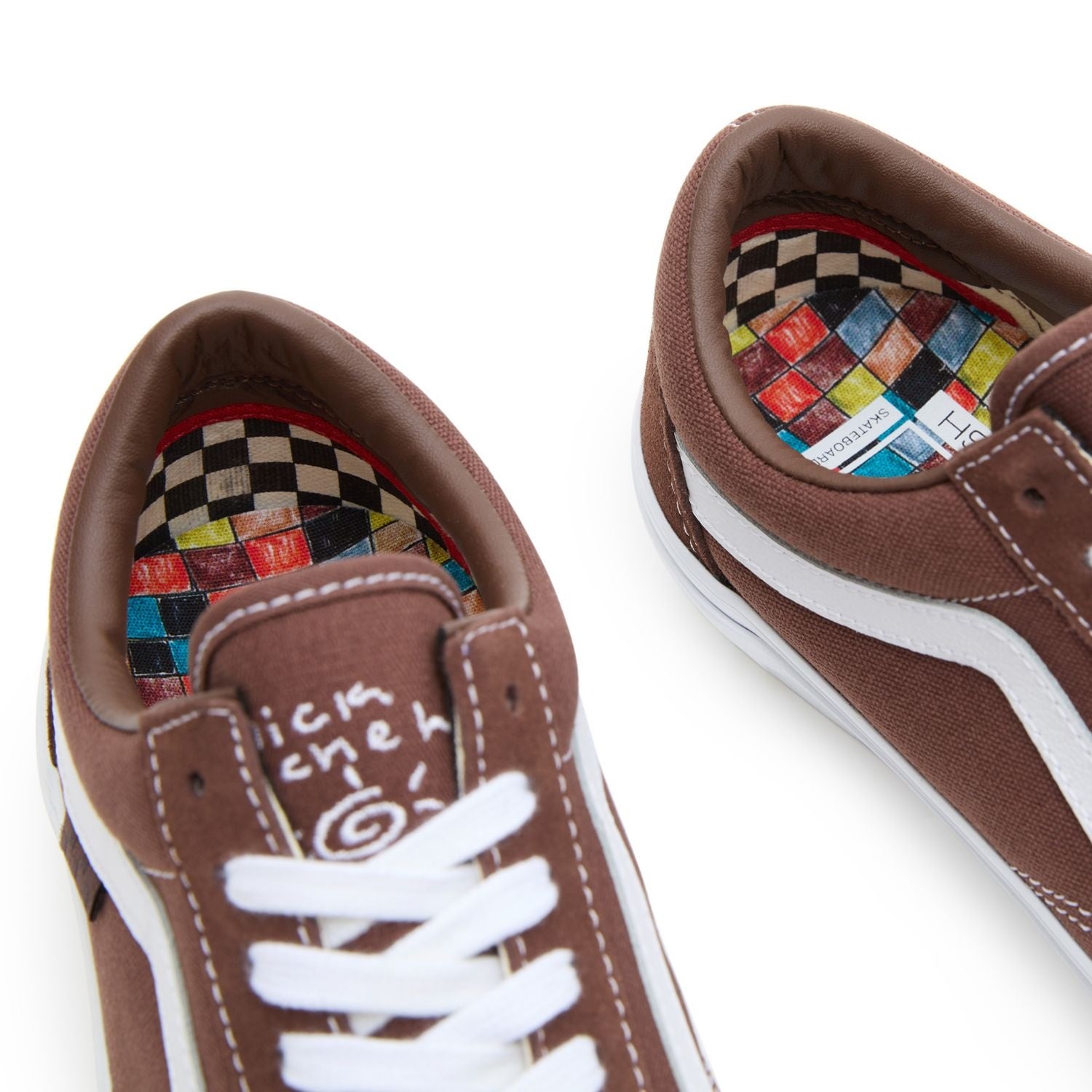 Skate Old Skool Nick Michel Brown/White