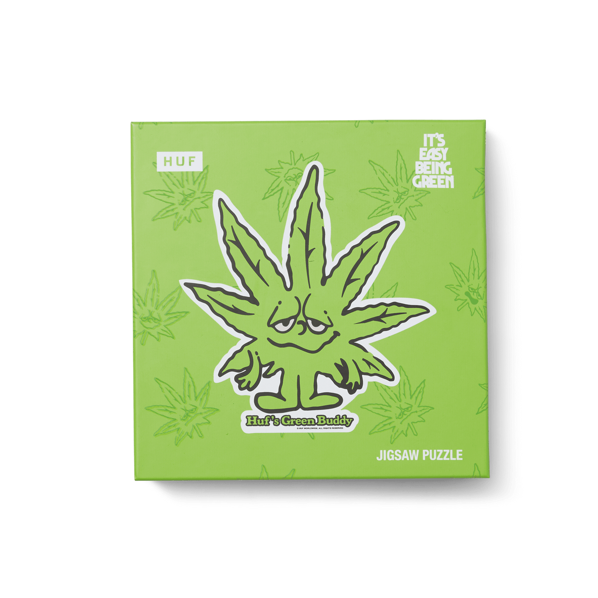 Green Buddy Jigsaw Puzzle Green
