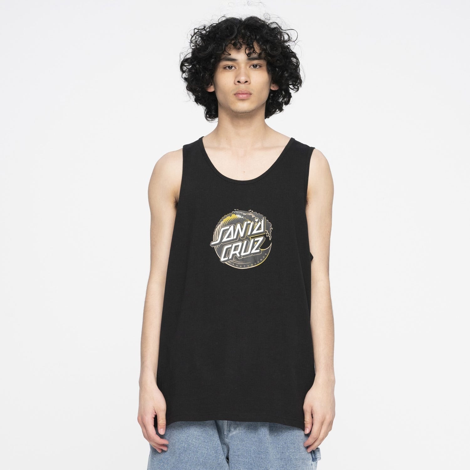 Holo Wave Dot Vest Black
