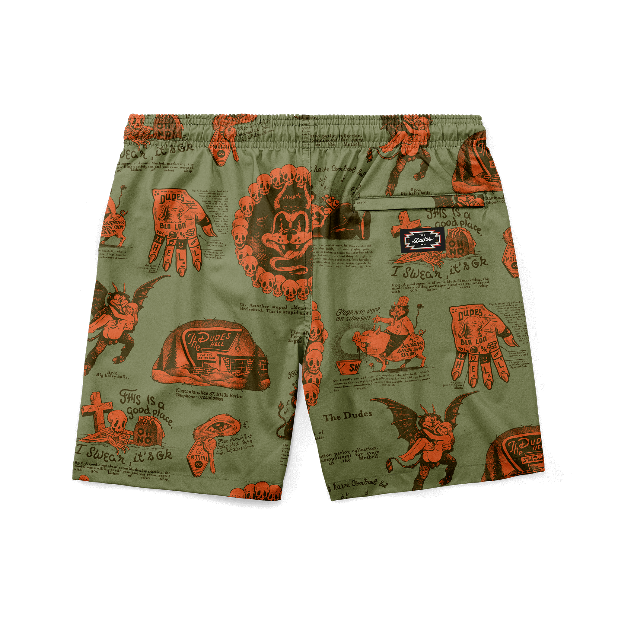 Beelzebud Swim Short