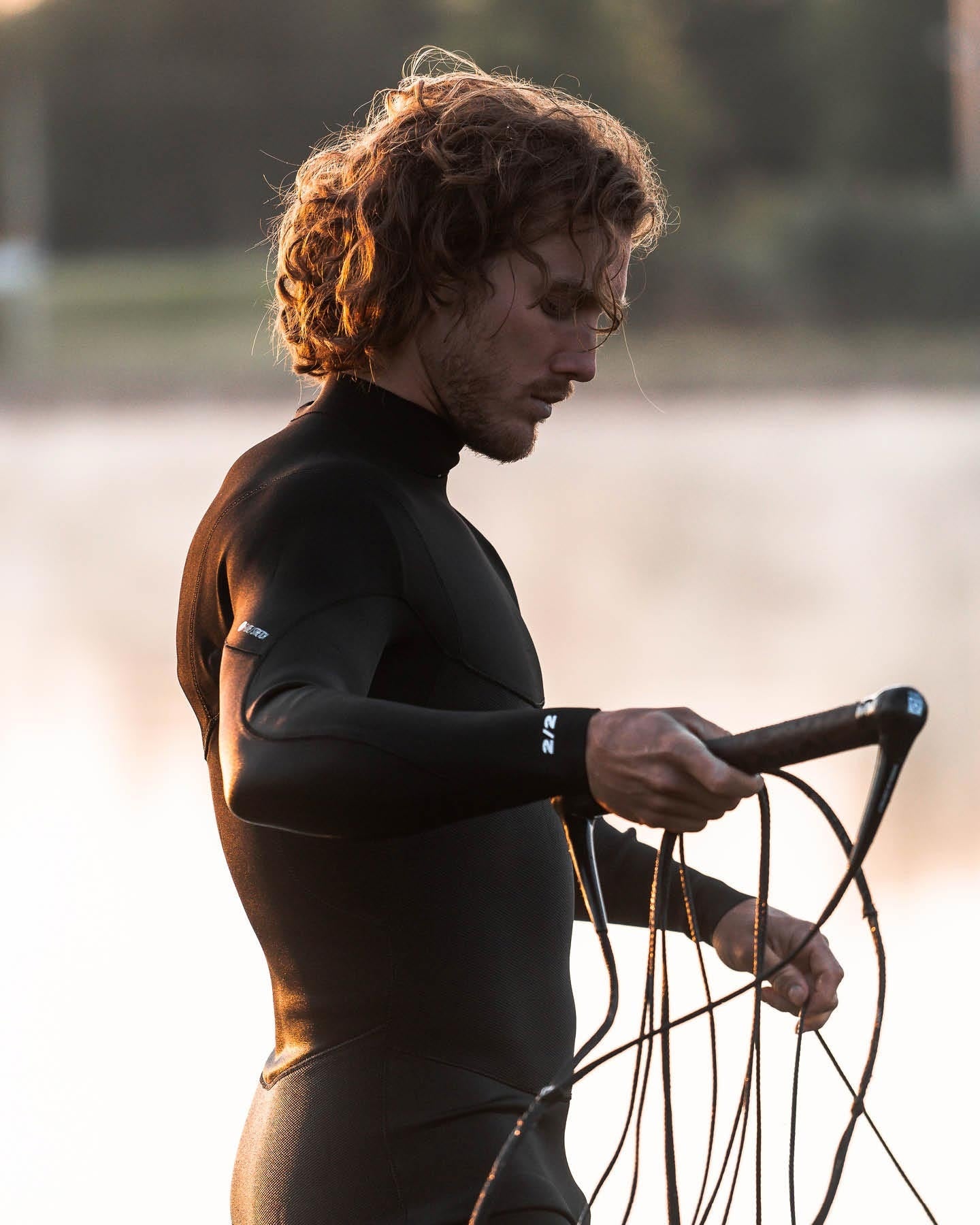 Zipperless '23 2/2 L/S Springsuit Black