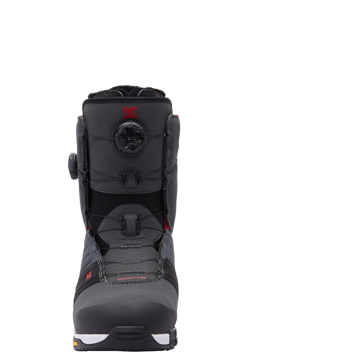 Judge Snowboots Boa Grey/Black/Red
