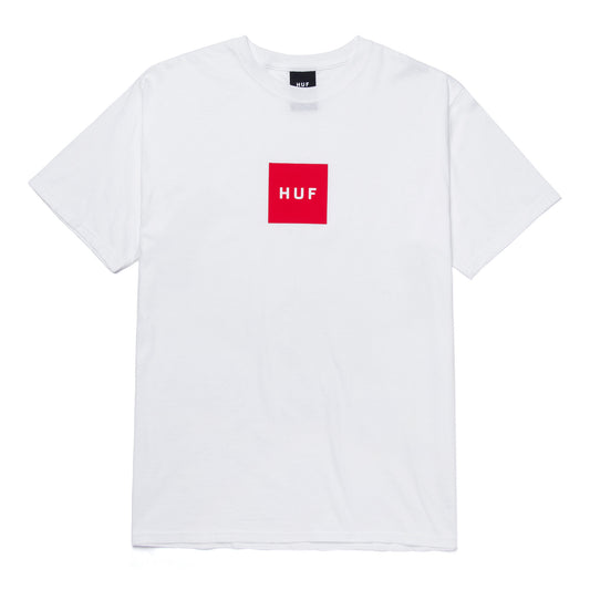 Essentials Box Logo S/S Tee White