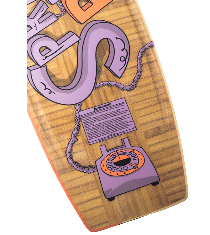Ladies Spring Break All Over Flex Park Wakeboard 2023