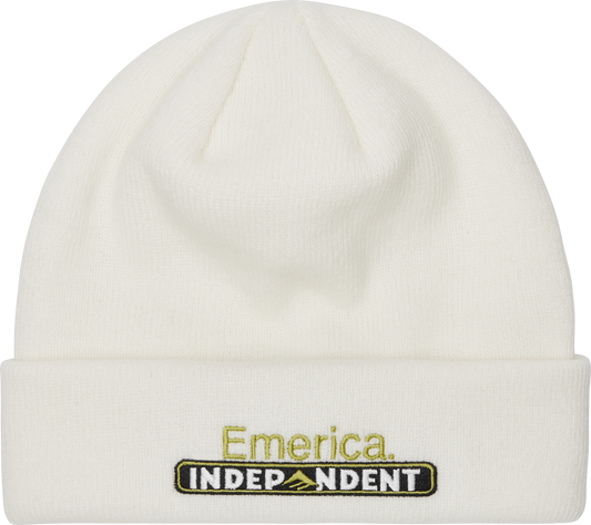 x Indy Bar Beanie White