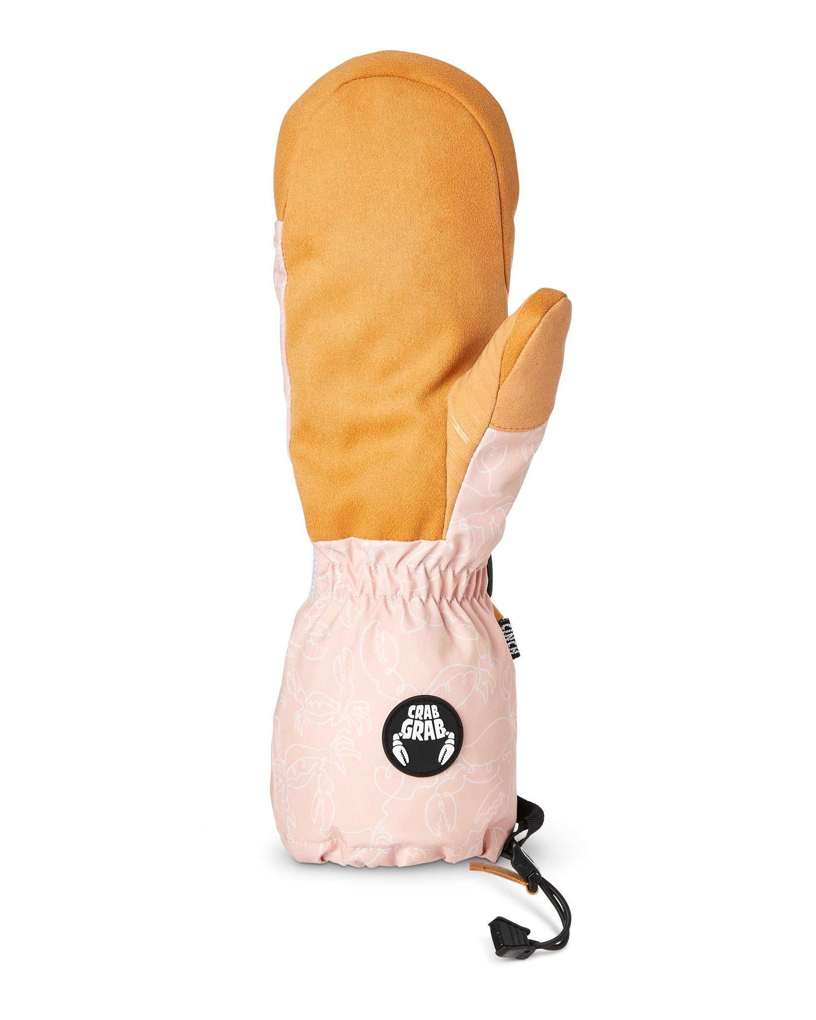 Cinch Womens Mitt Crab Doodle Pink