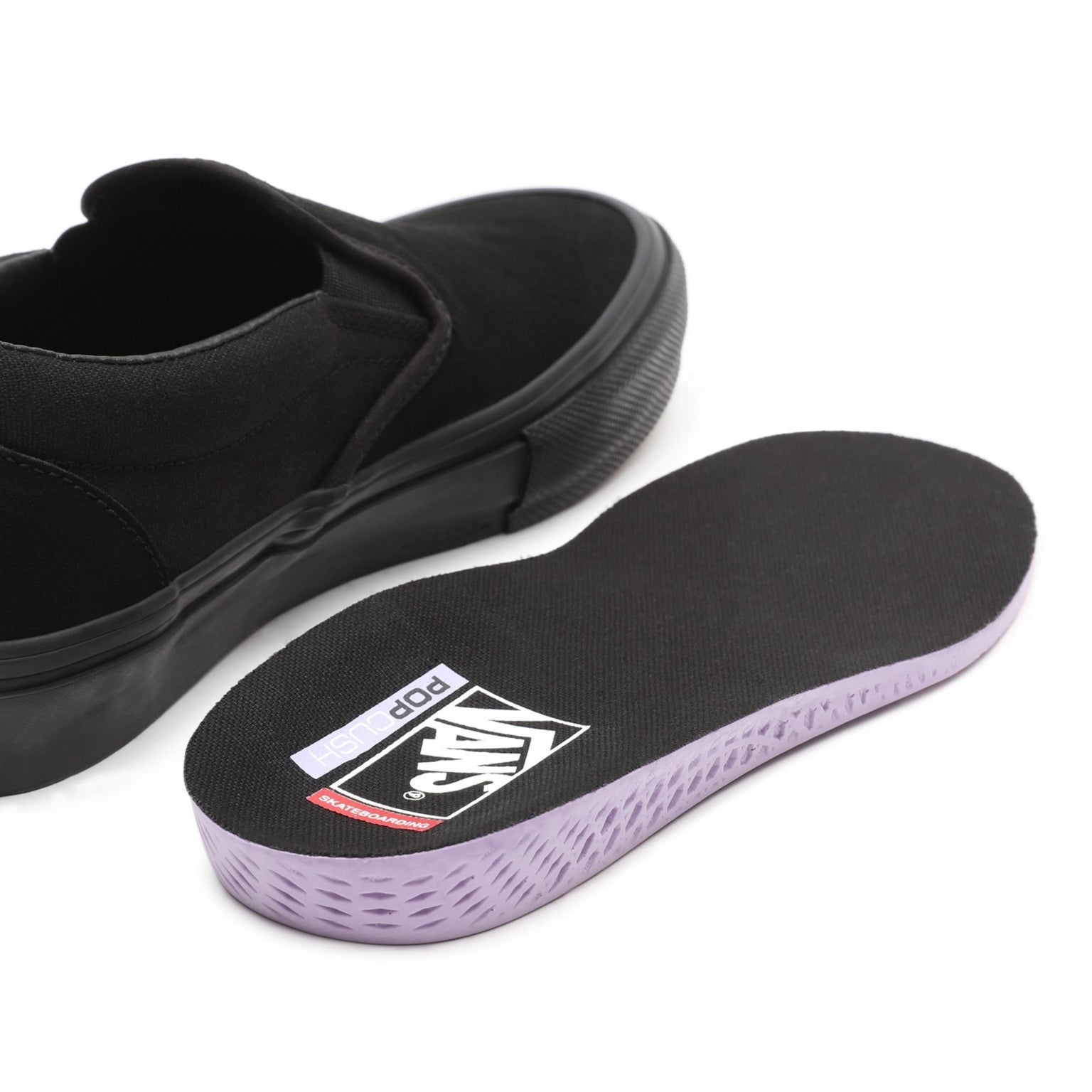 Skate Slip-On Shoes Black/Black