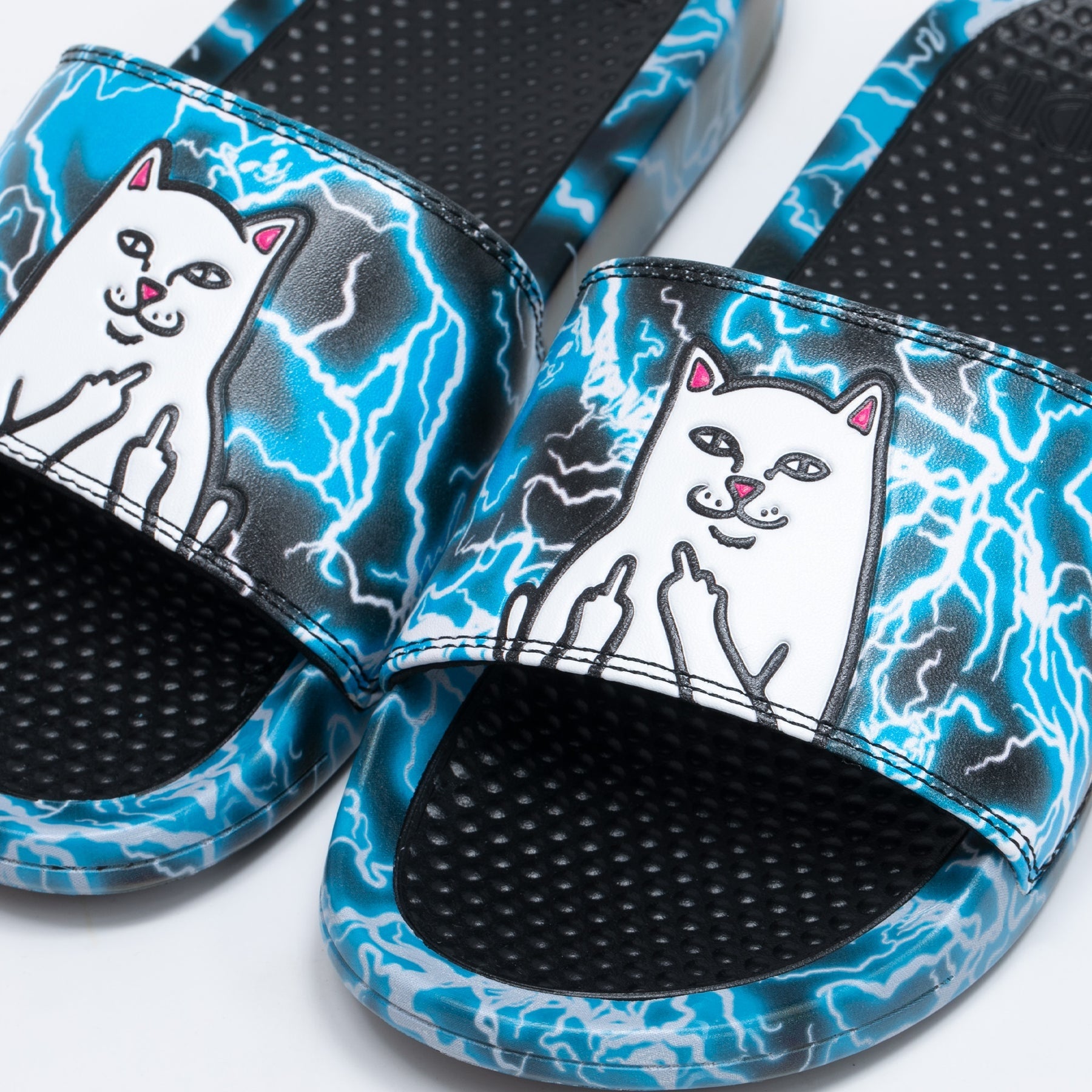 Lord Nermal Nikola Slides Black / Blue