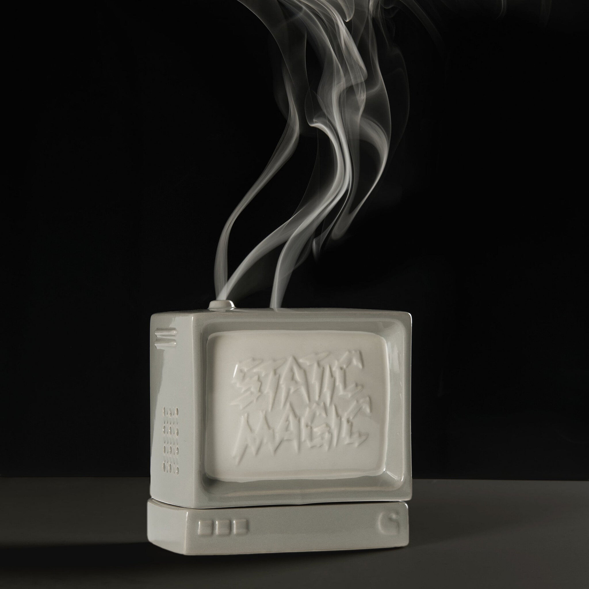 Static Incense Chamber Ceramic Grey
