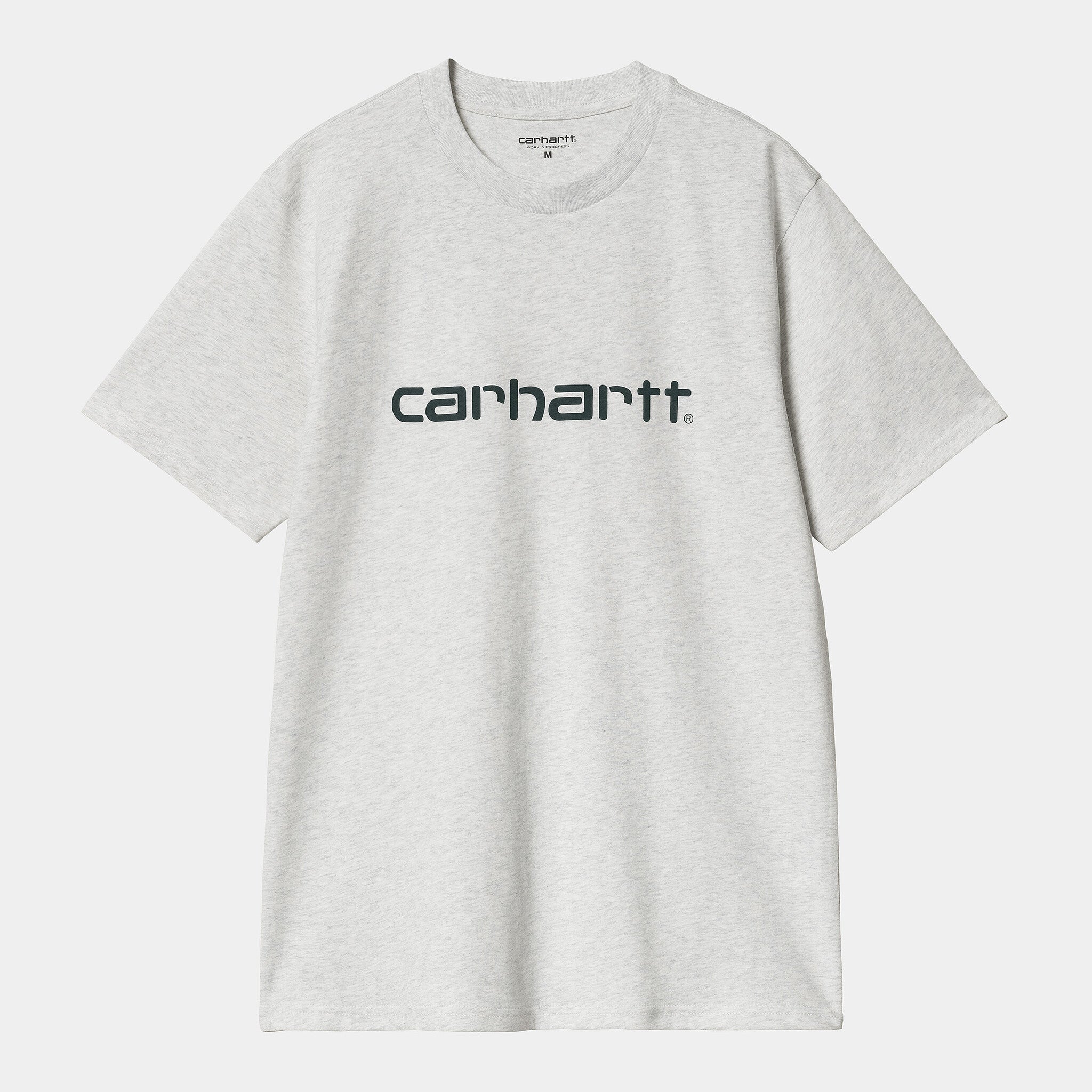 Script T-shirt Heather / Duck Blue