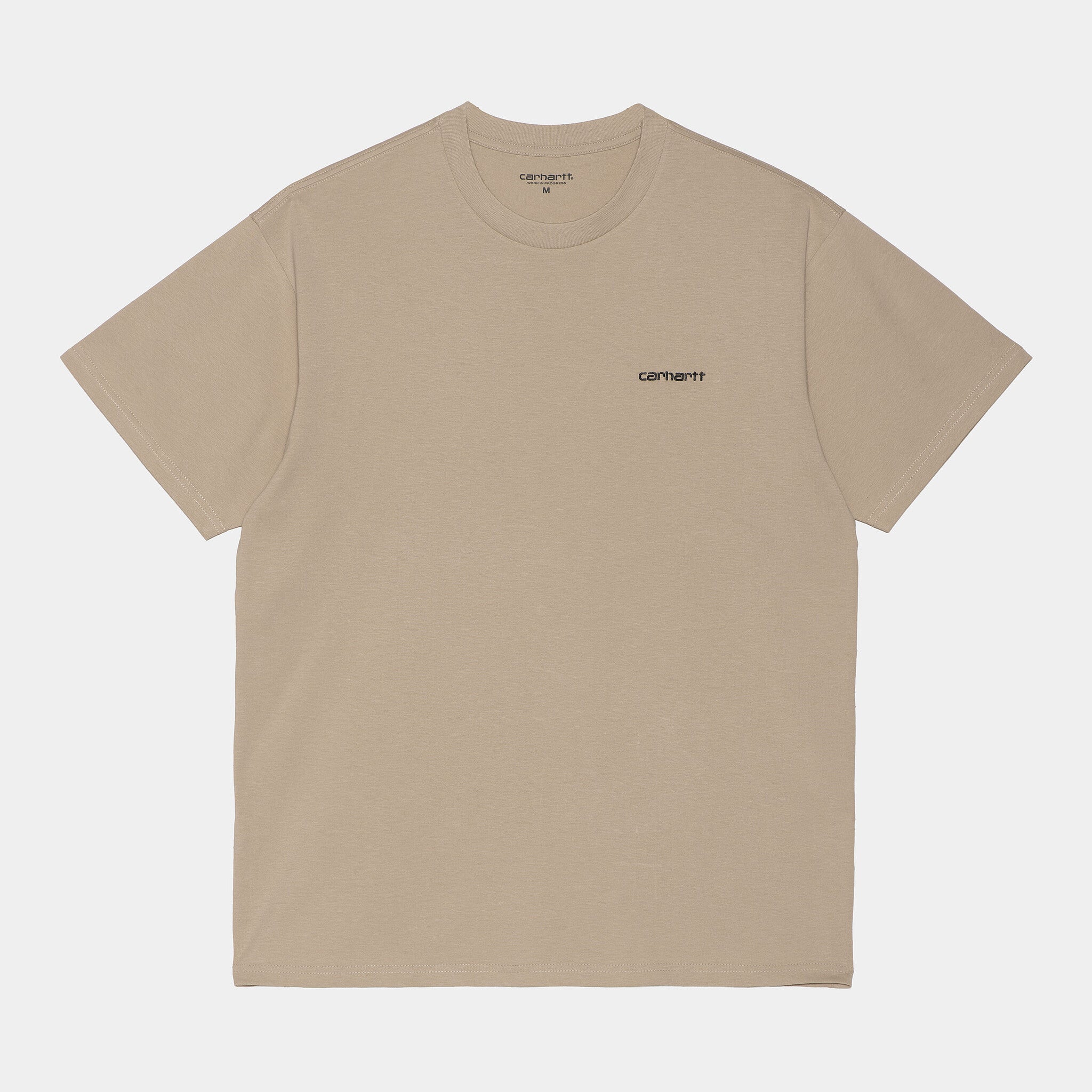 Script Embroidery T-shirt Wall / Black