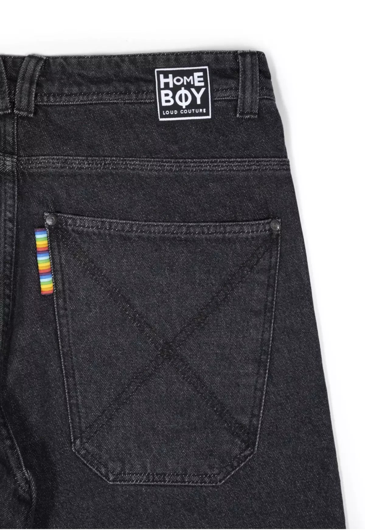 X-Tra Baggy Denim Washed Black