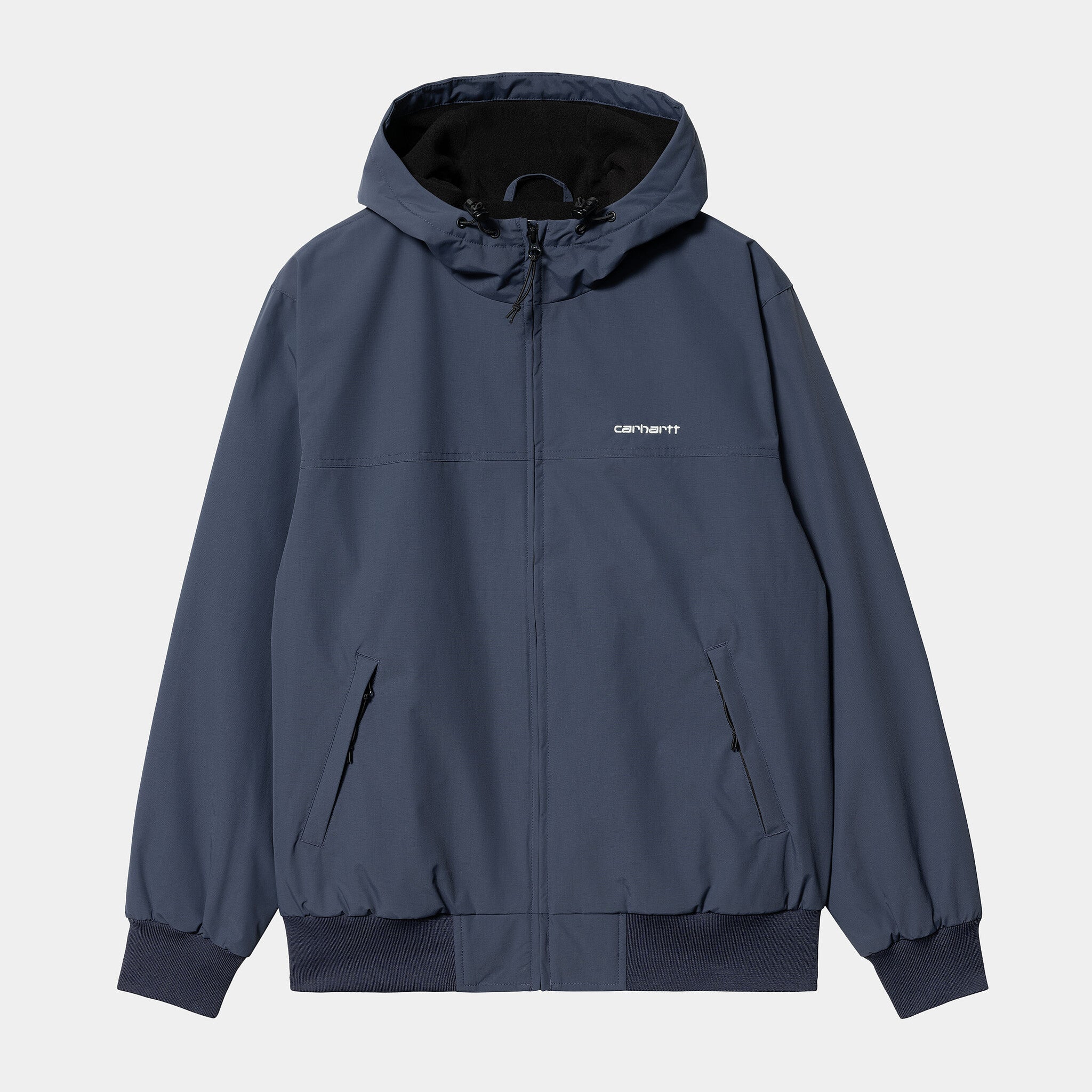 Hooded Sail Jacket Blue/White