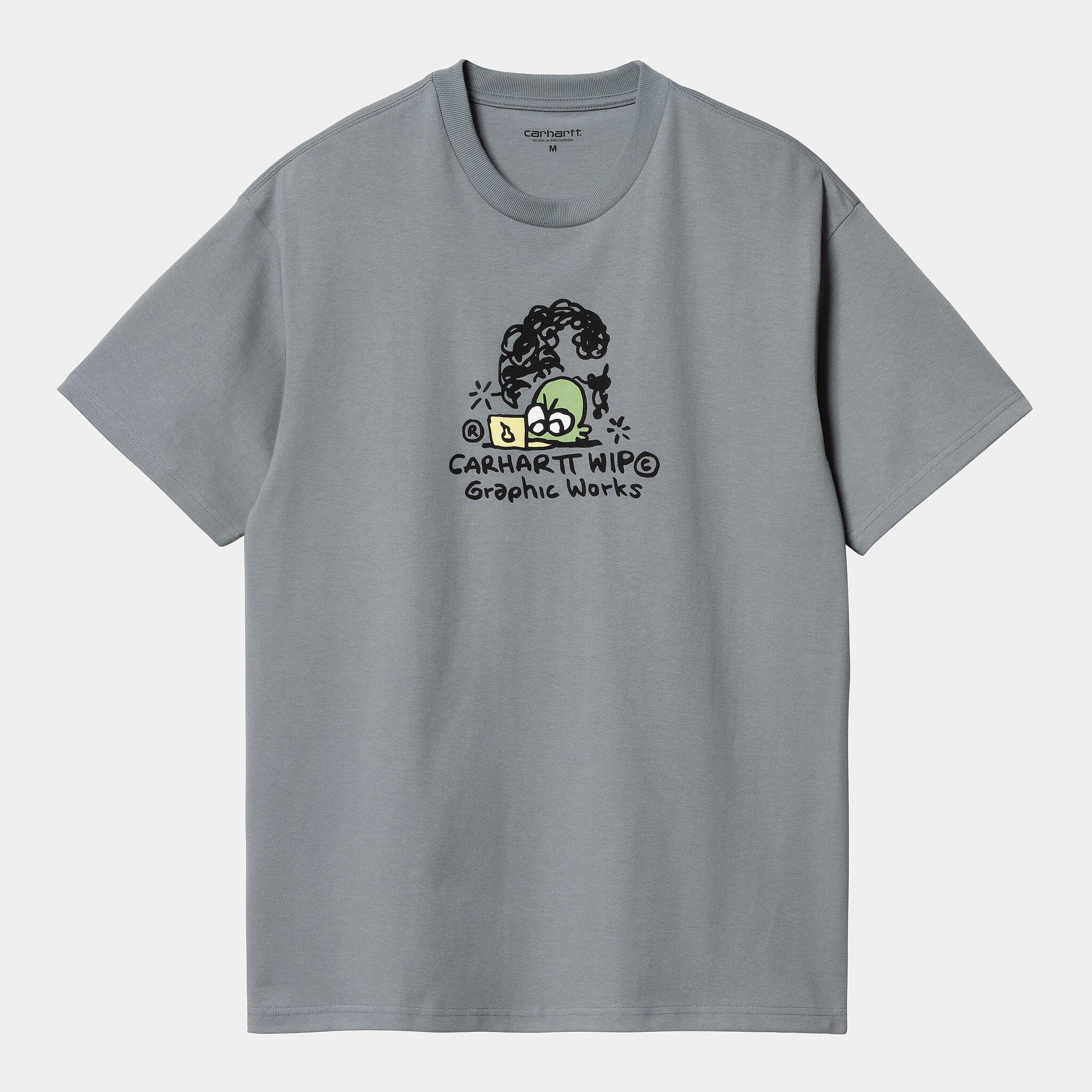 Graphic Works T-shirt Dove grey