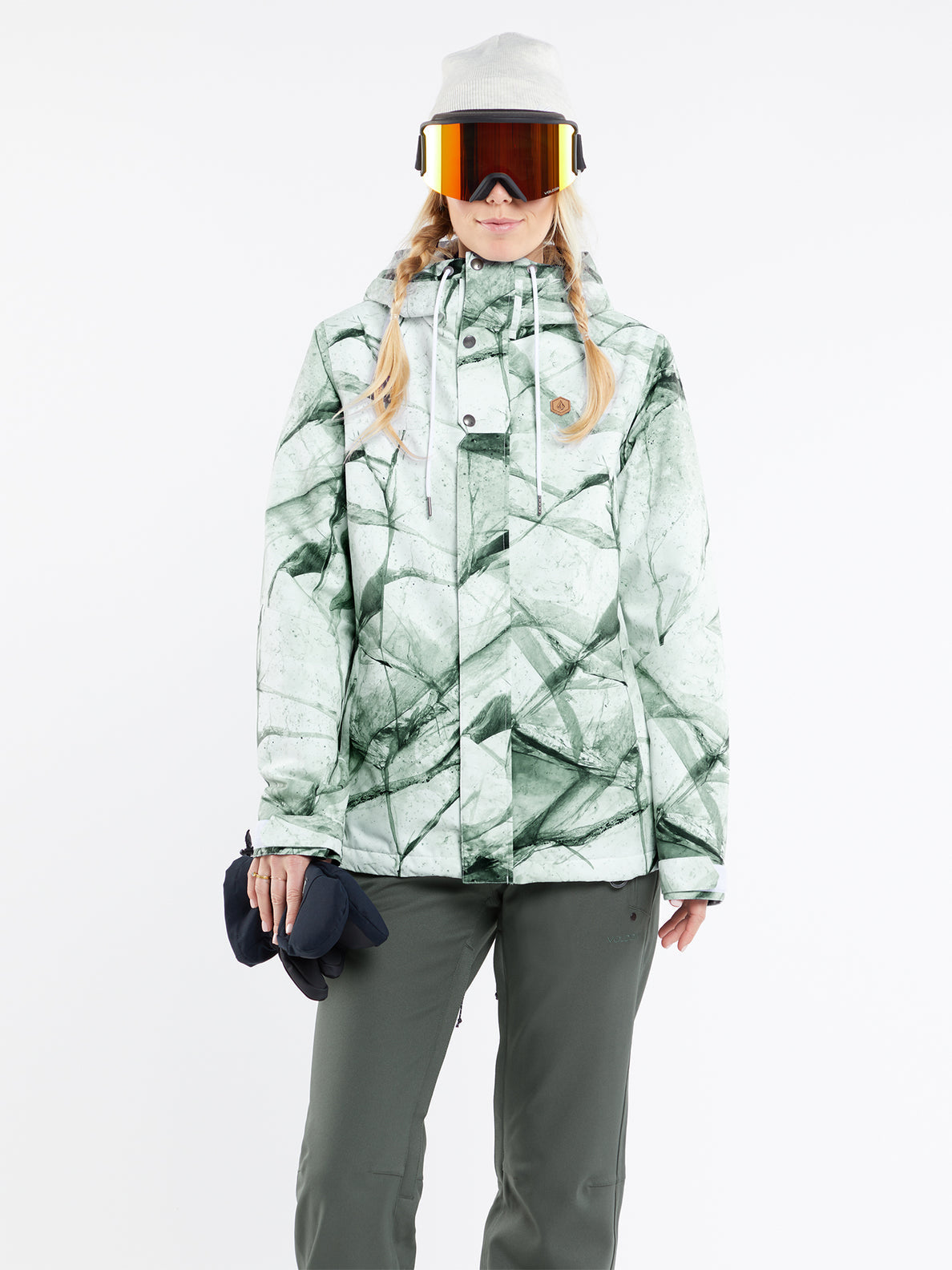 Womens Bolt Insulated Jacket White Ice