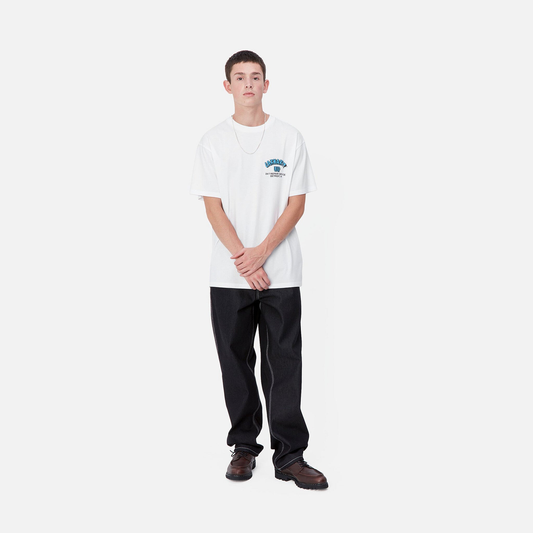 Super Tired Tee White