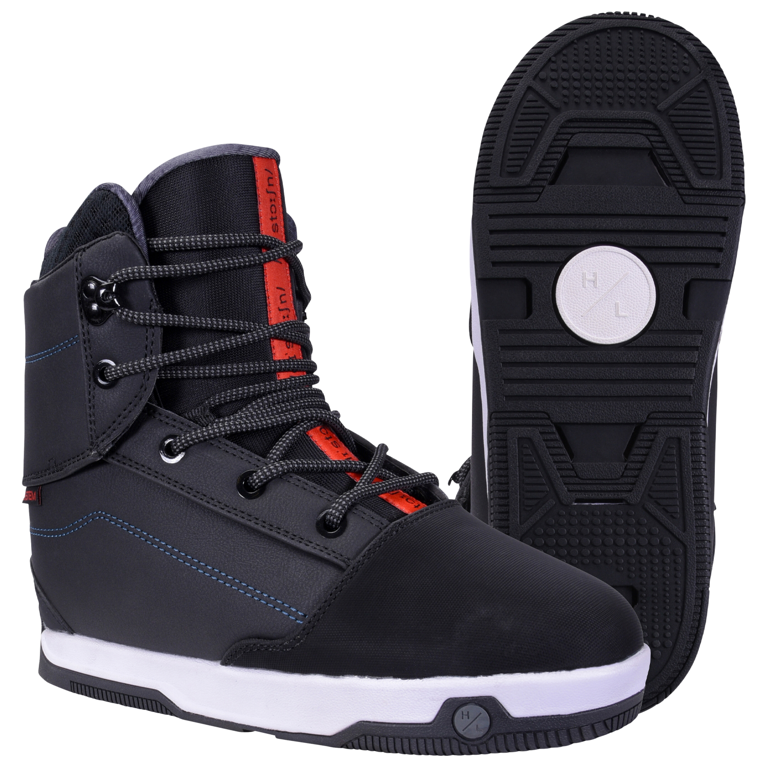 Distortion System Boot Black